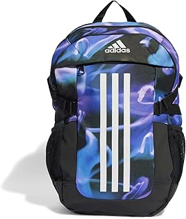 Power VI backpack with graphics, multicolored/black/white, one waist, backpack.. DIAYTAR NIGERIA: Your partner in affordable online retail with reliable shipping across Nigeria.