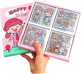 Set of kawaii stickers, 100 sheets, cute, raincoats, transparents, cartoon animals, flowers, stickers for scrapbooking, diary, writing, gifts for children, girls and boys (cute bear).. DIAYTAR NIGERIA: Where affordable shopping meets reliable nationwide delivery in less than a week.