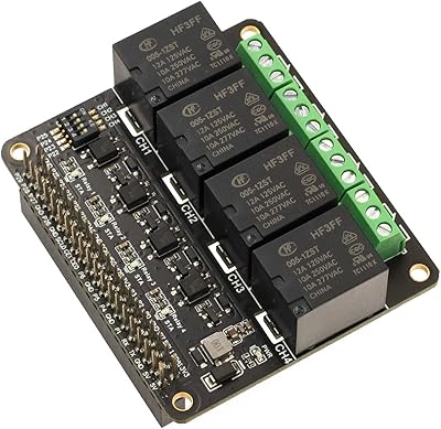 Raspberry PI Raspberry Pi Power Relay Extension Module 4 ExeColly Channels for Raspberry Pi Zero/Zero W/Zero Wh/2B/3B/3B+/4B.. Shop smart with DIAYTAR NIGERIA's vast selection and enjoy affordable shipping in just 5-8 days.
