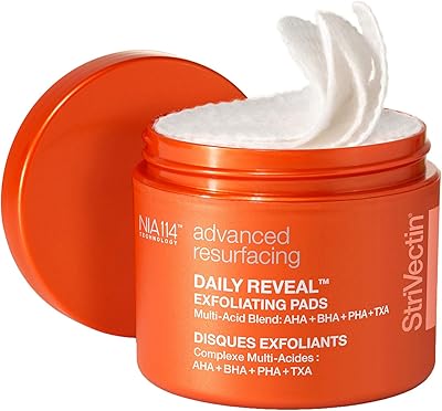 Strifecten's unisex daily exfoliating pads, 60 pieces.. From daily needs to rare finds, DIAYTAR Nigeria brings it to your door.