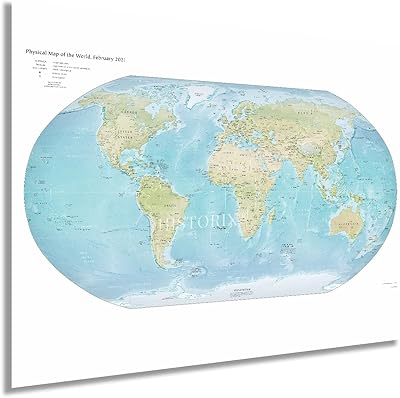 Historix world map poster 2021 18 x 24.. DIAYTAR NIGERIA delivers affordability and convenience to your doorstep within 8 days of purchase.