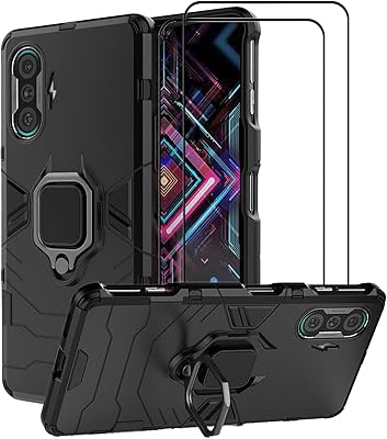 Easy Life GO game support support cover with tempered glass screen protector for Xiaomi Poco F3 GT/Redmi K40, black, 2 rooms.. With DIAYTAR Nigeria, you can browse through thousands of items at the best prices. Place your order today and receive it in less than a week.