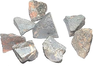 Precious hematite stones RR Sheikh Gems, Specimen of raw rock, precious stones of therapy by raw crystal for carbide, fall, cut, polishing, reiki treatment crystal, hematite.. DIAYTAR NIGERIA makes every purchase count with our affordable prices and reliable 5-8 day shipping.