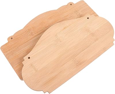Healifty unfinished wood 2 rooms, unfinished blank panel to hang, wooden pyrogravure, photo writing, interior decoration, DIY, crafts, ornaments, light brown 3.. Online shopping made simple and affordable — DIAYTAR Nigeria.