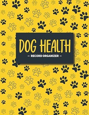 Dog health file organizer: keep a trace of yours and its information.. DIAYTAR NIGERIA: Where affordability and variety meet with convenient delivery within 8 days.