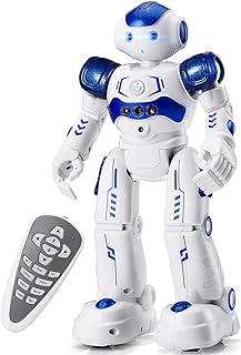 Remote controlled robots Steam Prime for children, Rechargeable programmable intelligent robot with gesture detection, dance, walking, song, birthday party, blue.. DIAYTAR Nigeria: Where affordability meets fast and reliable e-commerce service.
