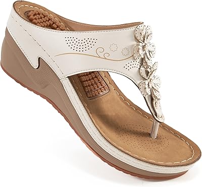 Tongs sandals for women with support from the vault for walking, comfortable wedge sandals, summer massage function, platform shoes.. Shop without limits at DIAYTAR NIGERIA and receive your purchases at budget prices within the week.