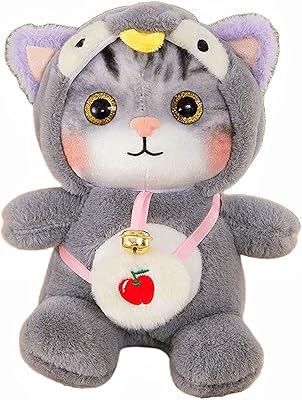 Adorable penguin cat plush, pretty stuffed animals for boys and girls, Christmas gifts (gray).. Discover the perfect shopping experience with DIAYTAR NIGERIA's vast selection and prompt delivery service.