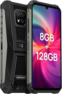 Robust phone Ulefone Armor 8 PRO, Waterproof mobile phone Android 11 8 GB + 128 GB, Helio P60 Octa -Core 16MP Triple Rear, HD screen + 6.1 "5580 mAh, Universal Sim 4G 4G mobile phone - Black.. A world of products at your fingertips — thanks to DIAYTAR Nigeria.