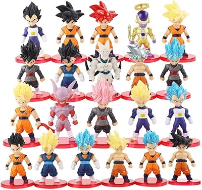 Set of Ba 2 Dragon Ball Z 21 pieces (7 cm, multicolored) figurines.. Nigeria's favorite online shopping platform, DIAYTAR offers unbeatable prices and delivery within a week.