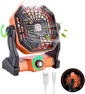 Wampory rechargeable portable fan for outdoor campsite with LED and hook lantern, mini wireless office fan for bedroom, table, house, office, tent, travel, barbecue.. Your everyday shopping destination, DIAYTAR NIGERIA offers unbeatable value with quick delivery times.