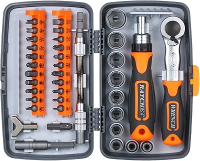 Game of 38 -piece precision rattle screwdrivers, magnetic screwdriver game, electronic repair tool kit with flexible extension rod for mobile phone, laptop, watch and other electronic devices.. Big selection, small prices — shop now on DIAYTAR Nigeria.