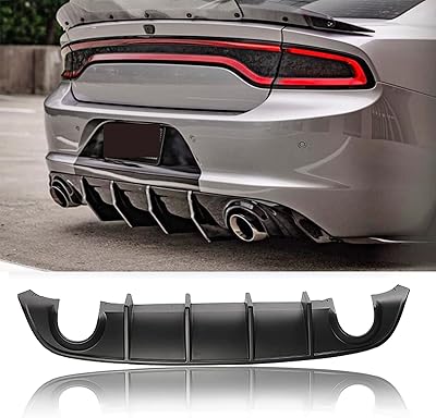 Rocky rear bumper HELLCAT Pour Dodge Charger SRT V3 2015-2022, matt black (non-wide models).. Experience DIAYTAR NIGERIA, where extensive product variety meets pocket-friendly prices and reliable delivery.