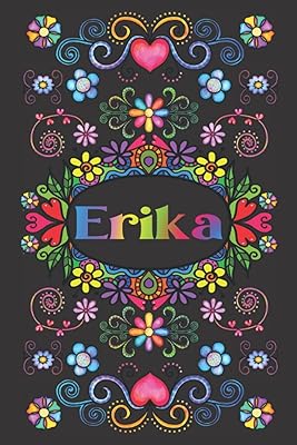 Personalized gift Erika: Journal of the name of Erika for girls and women (Lined notebook present for children, adolescents and adults).. DIAYTAR NIGERIA: Redefining online shopping with unbeatable prices and consistent delivery times.