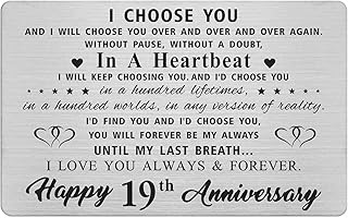 Gifts from 19th birthday for men, 19 year old wedding birthday cards, gifts for husband, best gift of romantic birthday portfolio for husband.. DIAYTAR NIGERIA revolutionizes online retail with our extensive selection and dependable shipping service.