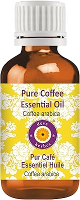 Essential oil of pure Dave Herbs (Arabica coffee) distilled with naturally therapeutic quality 5 ml (0.15 oz).. DIAYTAR NIGERIA: Your affordable gateway to thousands of products shipped nationwide within the week.