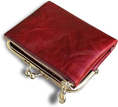 Two -stretching wallets for women with zipper and Kiss zipper and clasp, small, vintage.. Why waste time in traffic when you can shop online at DIAYTAR Nigeria? Enjoy convenience, unbeatable prices, and prompt delivery anywhere in Nigeria.