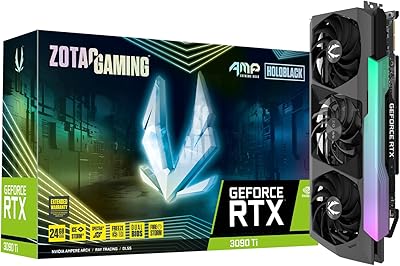 Carte graphique de jeu zotac geforce rtxtm 3090 ti amp extreme holo 24 go gddr6x 384 bits 21 gbps pcie 4.0, holo black, ice storm 2.0 advanced cooling, spectra 2.0 rgb lighting, zt-a30910b-10p.. Shop the smart way with DIAYTAR NIGERIA's extensive selection and budget-friendly nationwide delivery.