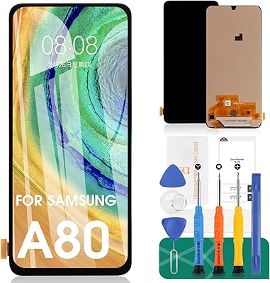 OLED screen spare part for Samsung Galaxy A80 LCD SM-A805F.. DIAYTAR NIGERIA: Bringing the marketplace to every Nigerian with affordable prices and quick delivery.