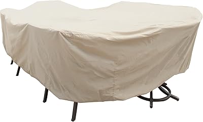 Table and rectangular chairs Treasure Garden, extra wide, with 8 fasteners (without central hole) - Protective covers for furniture.. Your trusted marketplace, DIAYTAR NIGERIA offers extensive variety with delivery within 8 days.