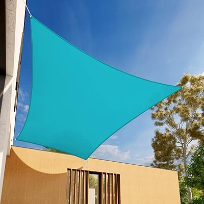Blue rectangular shade sail Mofish size 5 x 7 meters outside fabric blocking UV.. Experience the ease of digital shopping with DIAYTAR NIGERIA's affordable and diverse marketplace.