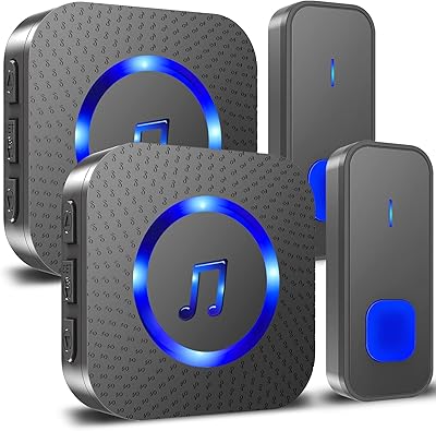 Wireless doorbell wireless wire with batteries raised by 1.. Embrace the convenience of DIAYTAR NIGERIA with thousands of products at your fingertips, delivered nationwide.