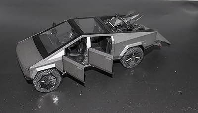 1:24 Tesla Cybertruck molded under pressure alloy in metal alloy molded under pressure car toy car and light car model gift model (black).. Why waste time in traffic when you can shop online at DIAYTAR Nigeria? Enjoy convenience, unbeatable prices, and prompt delivery anywhere in Nigeria.