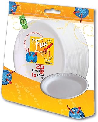 Daily Disposable Thermocol Foam Plate on a daily basis, 7 inches, package of 25.. Discover endless possibilities with DIAYTAR NIGERIA's extensive product range and affordable shipping.