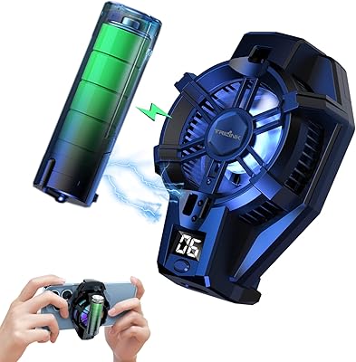 Treelink phone cooler with rechargeable battery cooling fan for compatible with all types.. Make every purchase count with DIAYTAR Nigeria — shop smart, shop fast.
