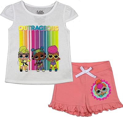 L.O.L. surprise ! T-shirt with short sleeves and shorts lol for girls.. Experience shopping without limits at DIAYTAR NIGERIA, where affordability meets convenience in just days.