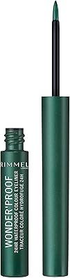 Eyeliner Immeable Color 24 Hours Wonderproof de Rimmel London, 03 Emerald precious, 1.4 ml.. Make every purchase count with DIAYTAR Nigeria — shop smart, shop fast.
