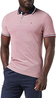 Short sleeve polo shirt Jack & Jones JJ EBALLOS NOOS FOR MEN.. DIAYTAR NIGERIA delivers affordability and convenience to your doorstep within 8 days of purchase.