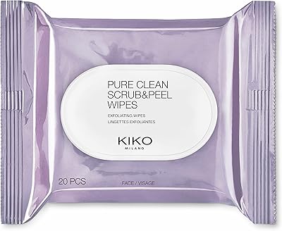 Kiko scrub and cleaning milano pure clean | pack of 20 wet wipes that exfoliate and rejuvenate the face.. With DIAYTAR Nigeria, you can browse through thousands of items at the best prices. Place your order today and receive it in less than a week.