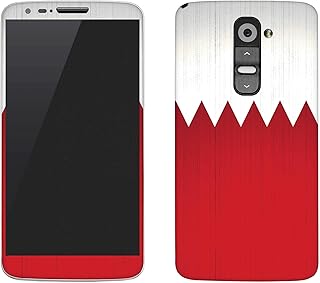 Body wrap in ultra premium stylized vinyl for LG G2 - Bahrain flag.. Enjoy low prices, wide selections, and reliable delivery with DIAYTAR Nigeria.