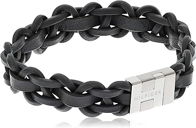 Magnetic bracelet in braided leather Tommy Hilfiger, man - 2790374, single size, stainless steel, without precious stones.. Your comprehensive marketplace awaits at DIAYTAR NIGERIA with affordable prices and reliable delivery times.