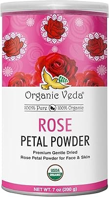 Edible rose petal powder Veda organic - Sprising edible pink for cooking and pastry - Organic pink petals natural powder for facial masks, skin care products and hair - vegan, GMO -free - 7 oz... DIAYTAR NIGERIA: Your partner in affordable online shopping with reliable 5-8 day shipping nationwide.
