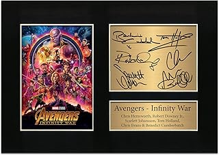 Zulu Image Avengers Infinity War displays film Robert Downey Jr. Chris Evans Chris Hemsworth signed | Printed image A4 Signed Printed Image N ° 51.. Shop the smart way with DIAYTAR NIGERIA's extensive selection and budget-friendly nationwide delivery.