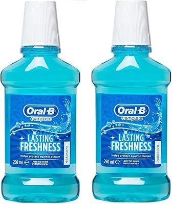 Complete oral-B-freshness rinse arctic mint freshness, 250 ml Package of 2.. Discover endless shopping possibilities at DIAYTAR NIGERIA, with budget-friendly prices and reliable delivery.