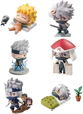 Set of 6 Cartoon Kakashi cartoons in Cute Ninja Style.. Your budget-friendly online marketplace, DIAYTAR NIGERIA delivers a world of products in just 5-8 days.