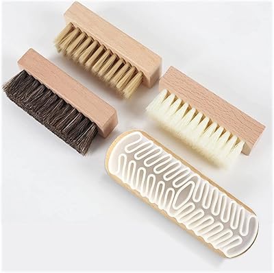 Set of cleaning brushes for shoe brush brush crêpe hair.. DIAYTAR NIGERIA: Making online shopping accessible with affordable prices and nationwide delivery service.