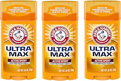 Solid deodorant Arm & Hammer Ultra Max, Sport Active 73 G (3).. Shop with confidence at Nigeria's leading affordable e-commerce platform with reliable delivery services.