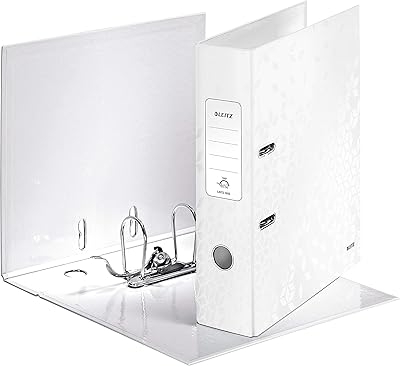 Closed filing cabinet litz wow a4 with arc, size 80 mm, white.. DIAYTAR NIGERIA: Revolutionizing how Nigerians shop with affordable prices and prompt delivery services.