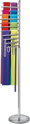 Link rotating scarf on foot, belt, bubble carrier - Accessories organizing support - Platinum.. Experience shopping without limits at DIAYTAR NIGERIA, where affordability meets convenience in just days.