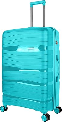 Polypropylene unisex luggage, light with 4 double wheels with software locking, KH1025, mint green, 28 -inch recorded baggage, travel bag.. Experience shopping without limits at DIAYTAR NIGERIA, where affordability meets convenience in just days.