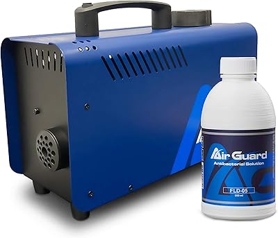 Sterilization machine by fog Air Guard (AG -800), high yield, covers whole areas in a few seconds, protection for a long period, made in Taiwan - Machine + Liquid Disinfectant FLD 500 ml.. DIAYTAR NIGERIA brings satisfaction with every purchase through affordable prices and prompt shipping.