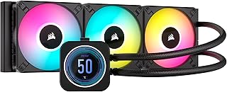 Corsair H150i Elite LCD XT screen liquid processor cooler.. Experience the simplicity of DIAYTAR NIGERIA's extensive marketplace with delivery within 8 days.