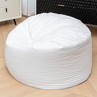 Abunheri Interior lining for pouf without filling, easy cleaning, 31 x 20 inches, replacement cover for pouffe, opening cover only.. DIAYTAR NIGERIA transforms online retail with our affordable platform and dependable shipping service.