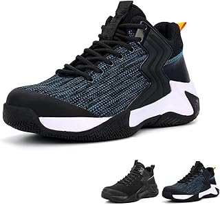 Zando safety and work shoes for men and women, light, comfortable, anti-pressure, non-slip, non-slip, breathable (steel tip).. Discover the convenience of DIAYTAR NIGERIA's vast e-commerce platform with delivery in just 5-8 days.