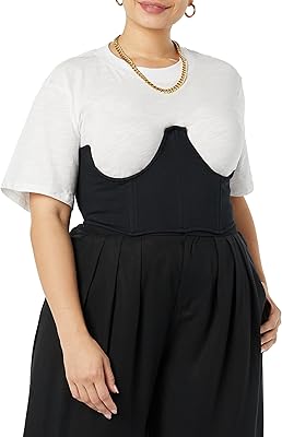 Corset Teria Kennedy French Terry for Women, Large Size.. DIAYTAR NIGERIA stands as your affordable shopping ally with nationwide delivery in just 5-8 days.