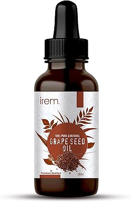 ERIM grape seed oil, 100% pure and natural, biological, moisturizing for skin and hair 30 ml.. DIAYTAR NIGERIA: Where value shopping meets reliable 5-8 day delivery across the nation.